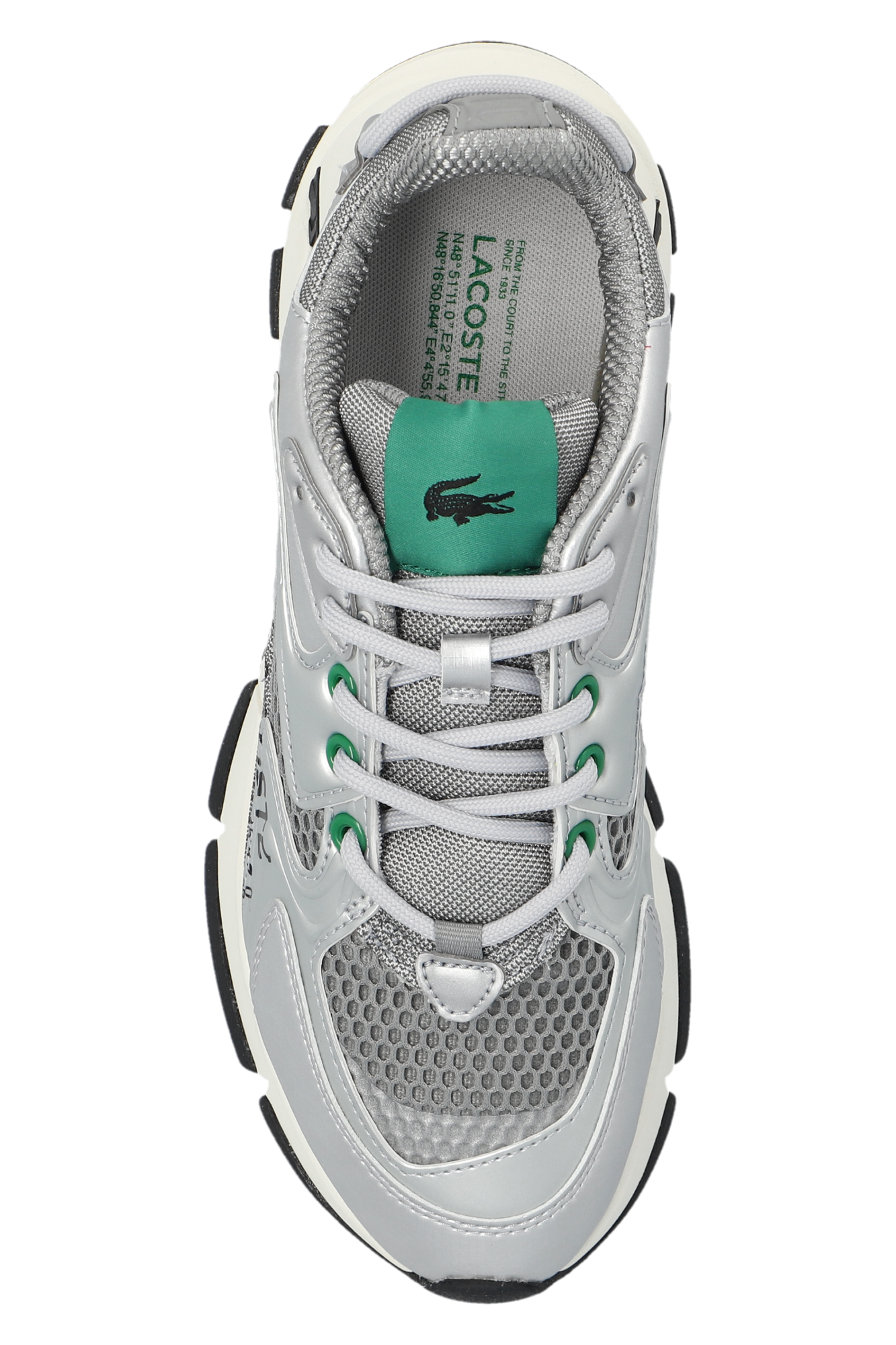 Silver Sports shoes with logo Lacoste - Lacoste MenS Tee